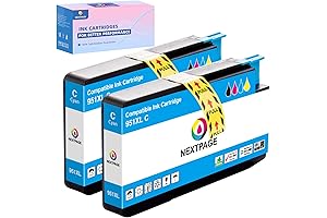 951XL Cyan Ink Cartridges Replacement for HP