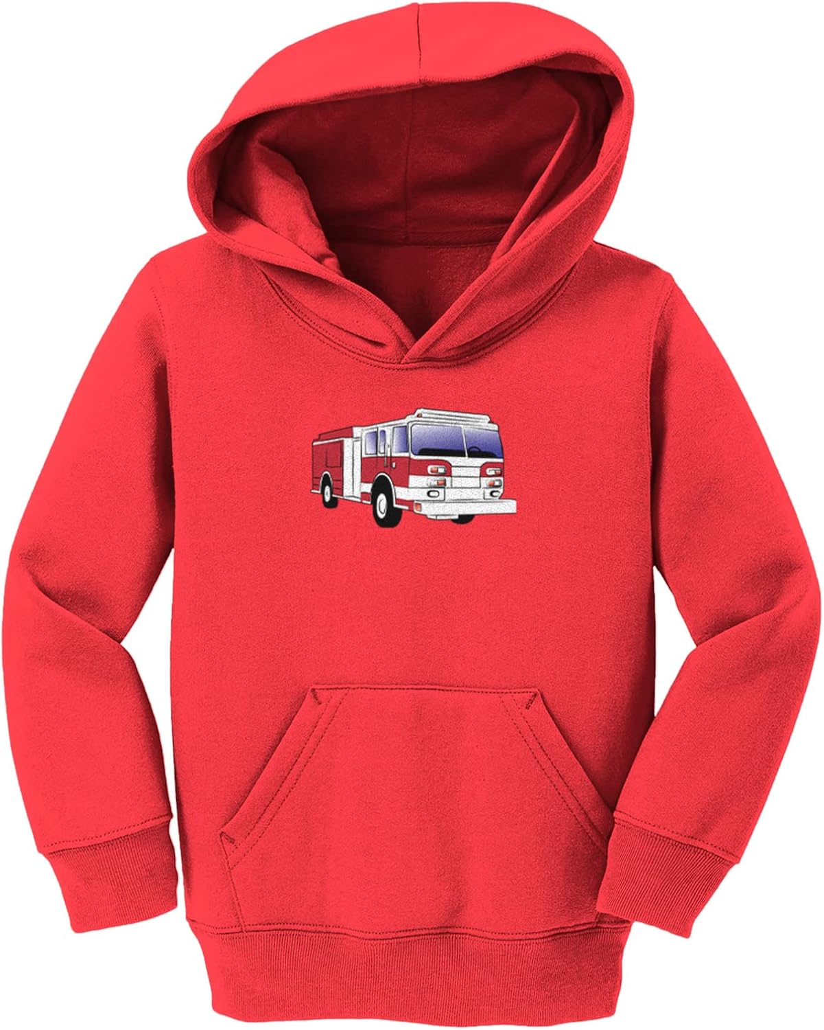 Tcombo Firetruck - Firefighter Bravest Toddler/Youth Fleece Hoodie