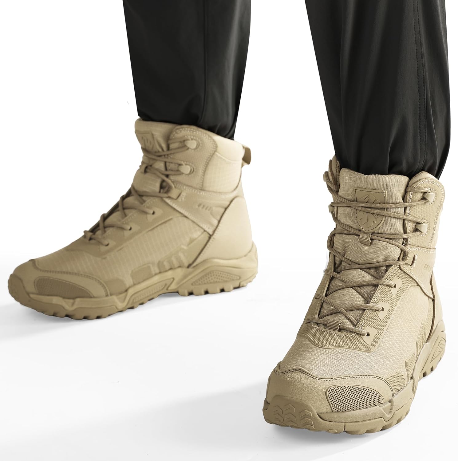Men's Military Tactical Boots - Lightweight and Durable Work Boots for Outdoor, Combat, Jungle, Hiking, Backpacking