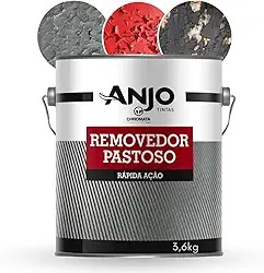 Anjo Removedor Pastoso 3,6kg, Removedor de Pintura, Verniz e Repintura, Ação Rápida para Diversas Superfícies