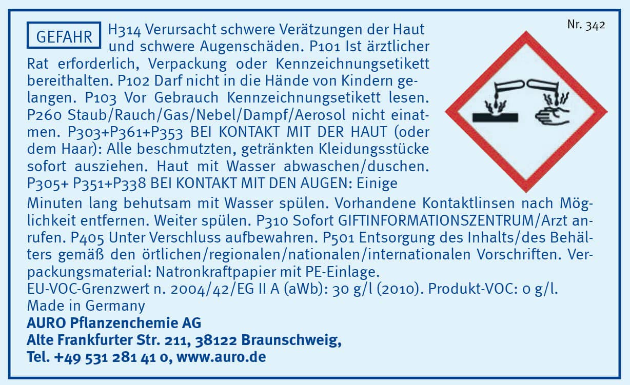 Auro Profi-Kalkspachtel (20,00 kg, weiß)