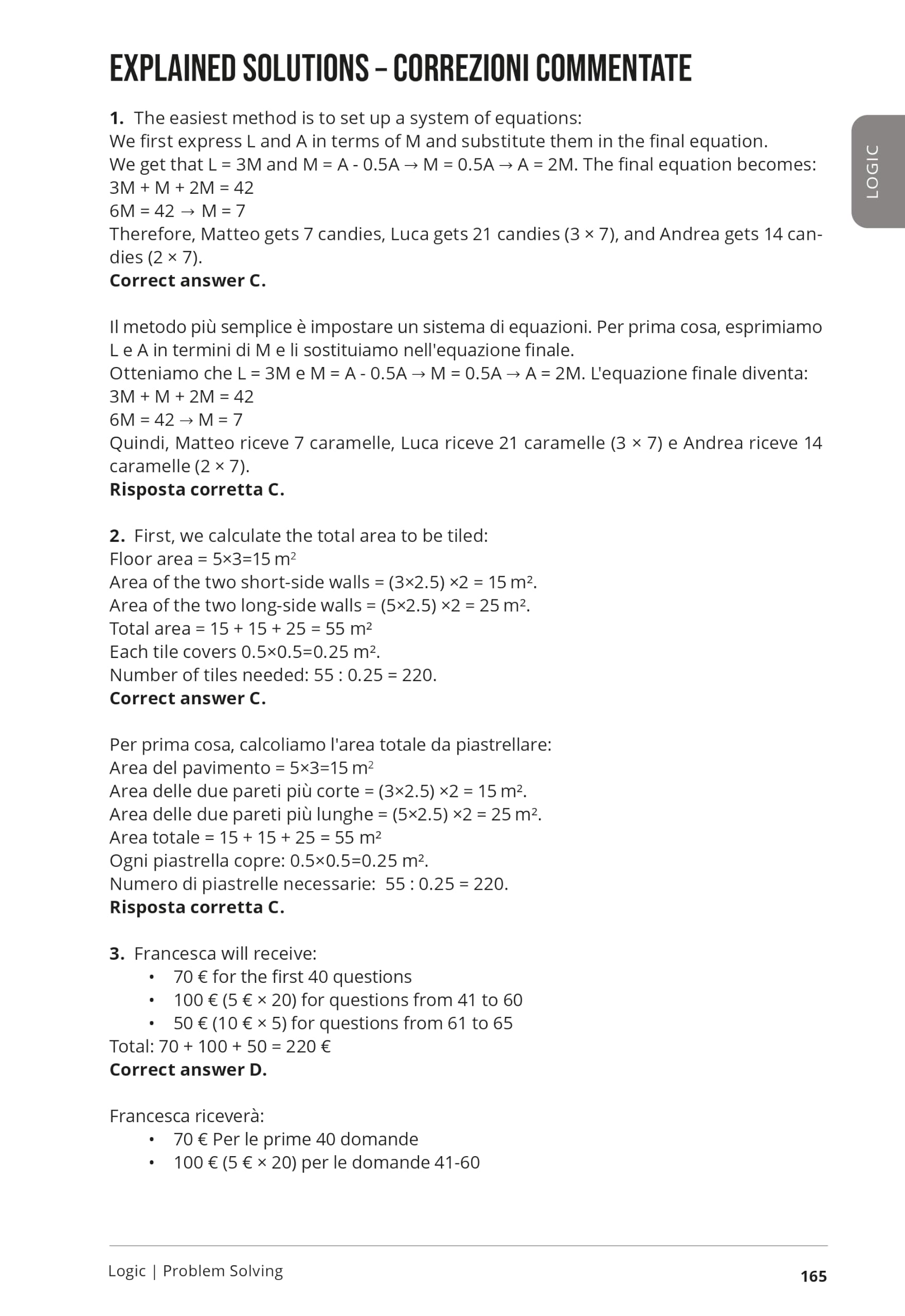Testbusters. IMAT. Medicina in inglese. Exercise book + explanations