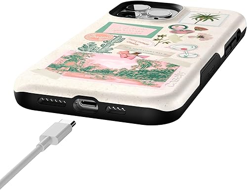 Miniatura 1303 de Casely Funda para iPhone 13 Pro Max Jardín dorado Floral de girasol amarillo Compatible con MagSafe Diseño protector audaz Jardín Dorado