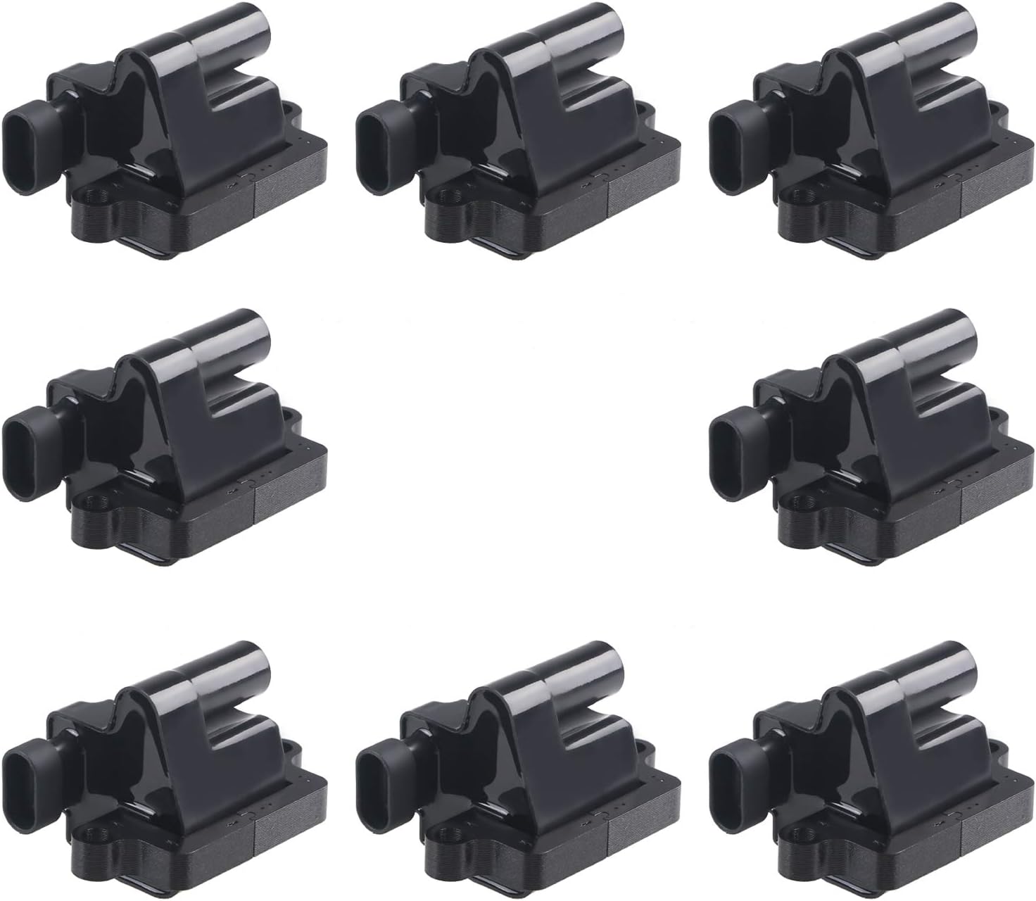 JDMON Ignition Coil Pack Compatible with Chevy Silverado 1500 2500 Tahoe Avalanche Suburban Express GMC Sierra Savana Yukon Cadillac Escalade Replaces 12558693 GN10298 C1208 D581 Pack of 8