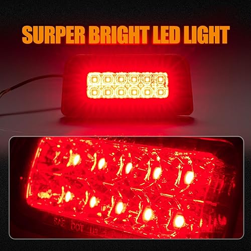 Miniatura 142 de Tercera tercera luz de freno para Chevy Silverado 1999-2006/GMC Sierra 1500 2500 3500HD, 2007 Silverado/Sierra Classic Modelo LED Time Tunnel