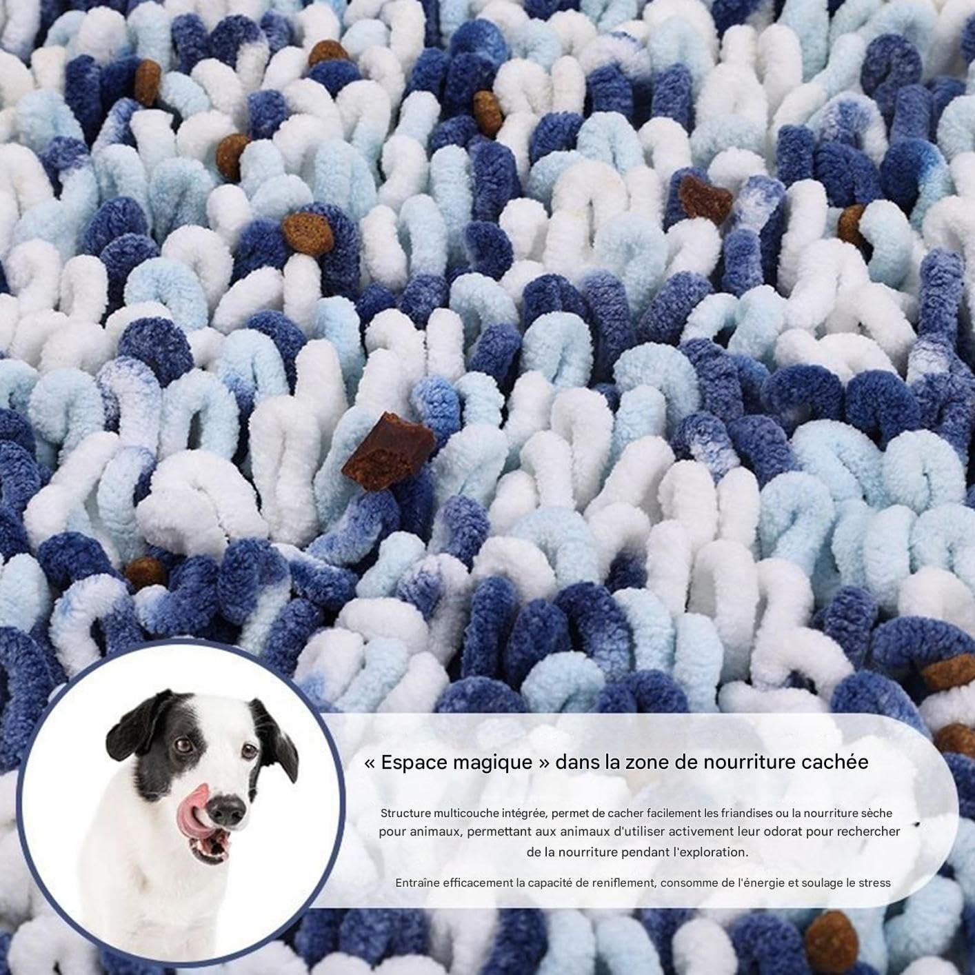 Tapis de fouille pour chien Tapis D'Alimentation Distributeur De Pour Chien
