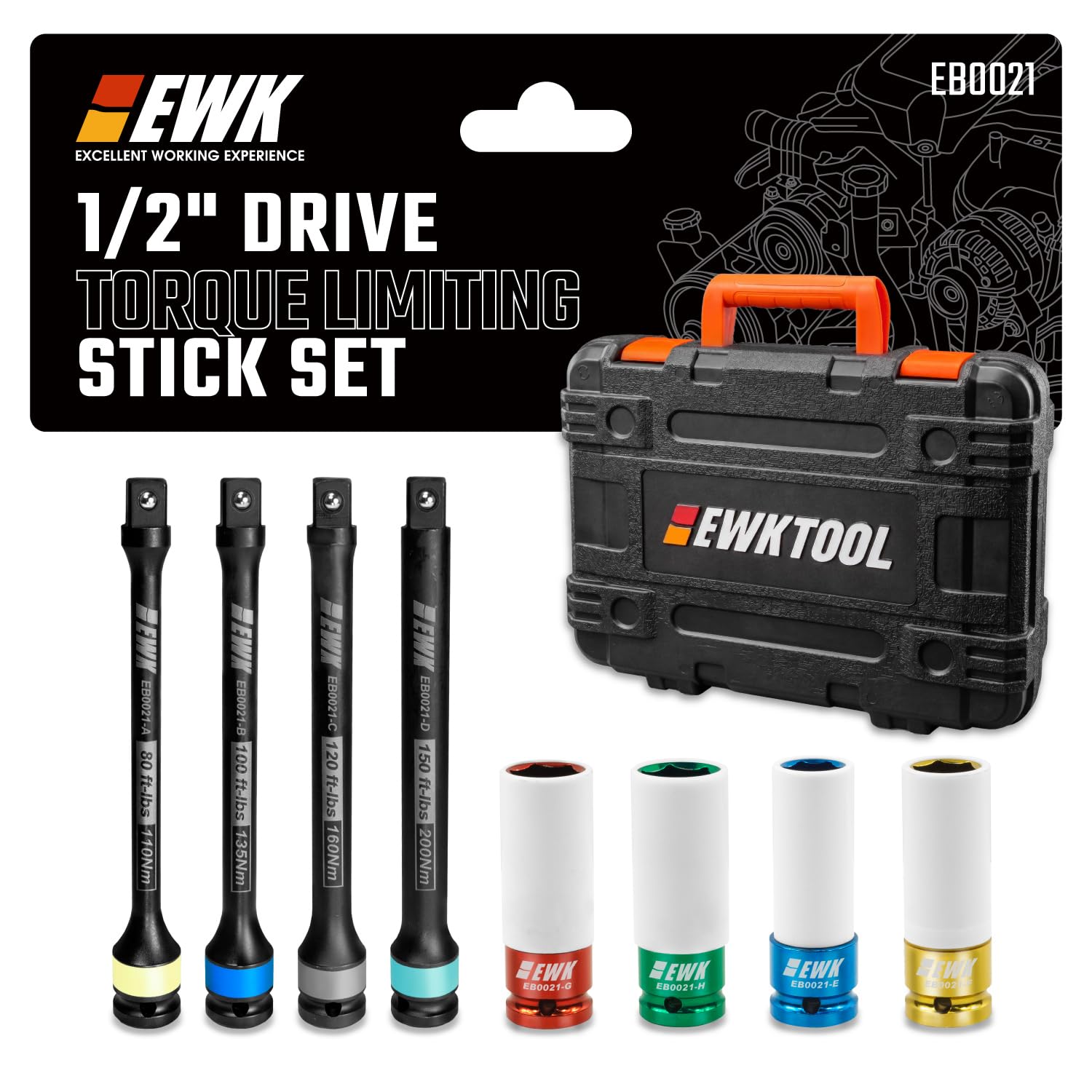Amazon.com: EWK 8-Piece 1/2