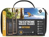 MOTOROLA Solutions - Lotto di 2 Walkie Talkie - TALKABOUT T82 EXTREME - PMR446 - Giallo/Nero - Lungo raggio - Indice IPX4 - Ambienti difficili - 6