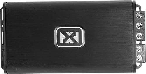 Miniatura 2 de NVX VADM1v2 - Amplificador monobloque Clase D micro de 600W RMS a 1 Ohm - Amplificador compacto para automóviles, embarcaciones y deportes de motor
