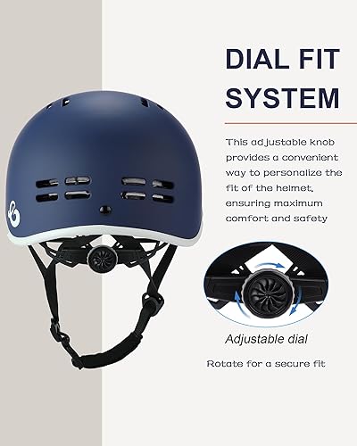 Miniatura 10 de Tlamee Casco de bicicleta para niños de 5 a 8 a 14 años, para niños y niñas, cascos ajustables para niños y niñas, para ciclismo, patineta,