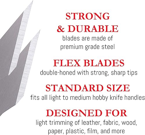 Miniatura 5 de WA Portman - Juego de alfombrillas de corte para manualidades, regla de metal y cuchillos de manualidades, tapete de corte autocurable de 9 x 12