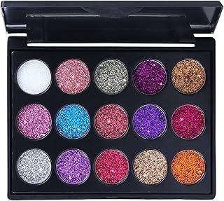 renvena Long Wear Sequins Eyeshadow Palette –...