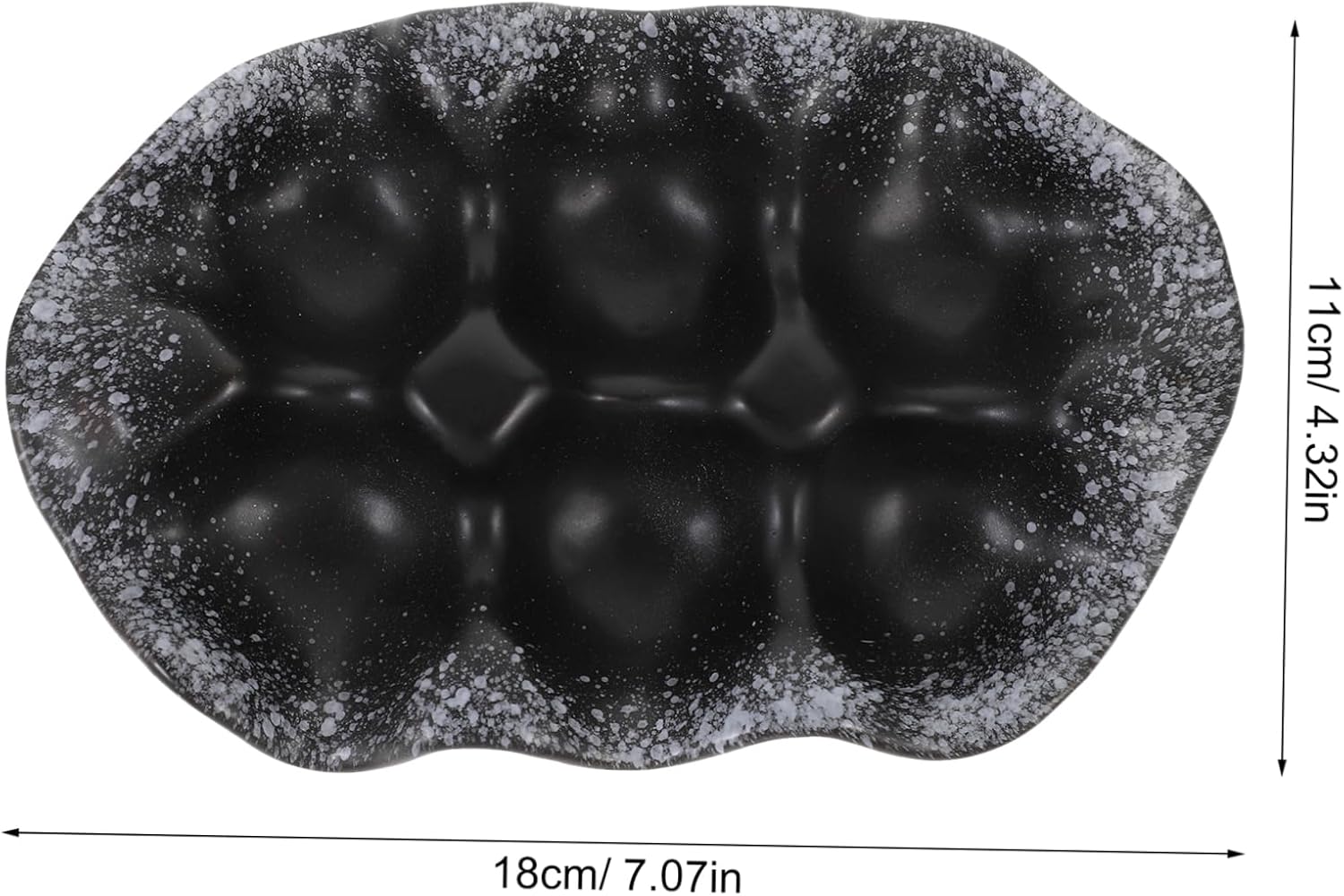 Ceramic Storage Tray Compact Holder for Countertop Design for Home Restaurant Use Stylish Keeper for Housewarming Everyday Organization