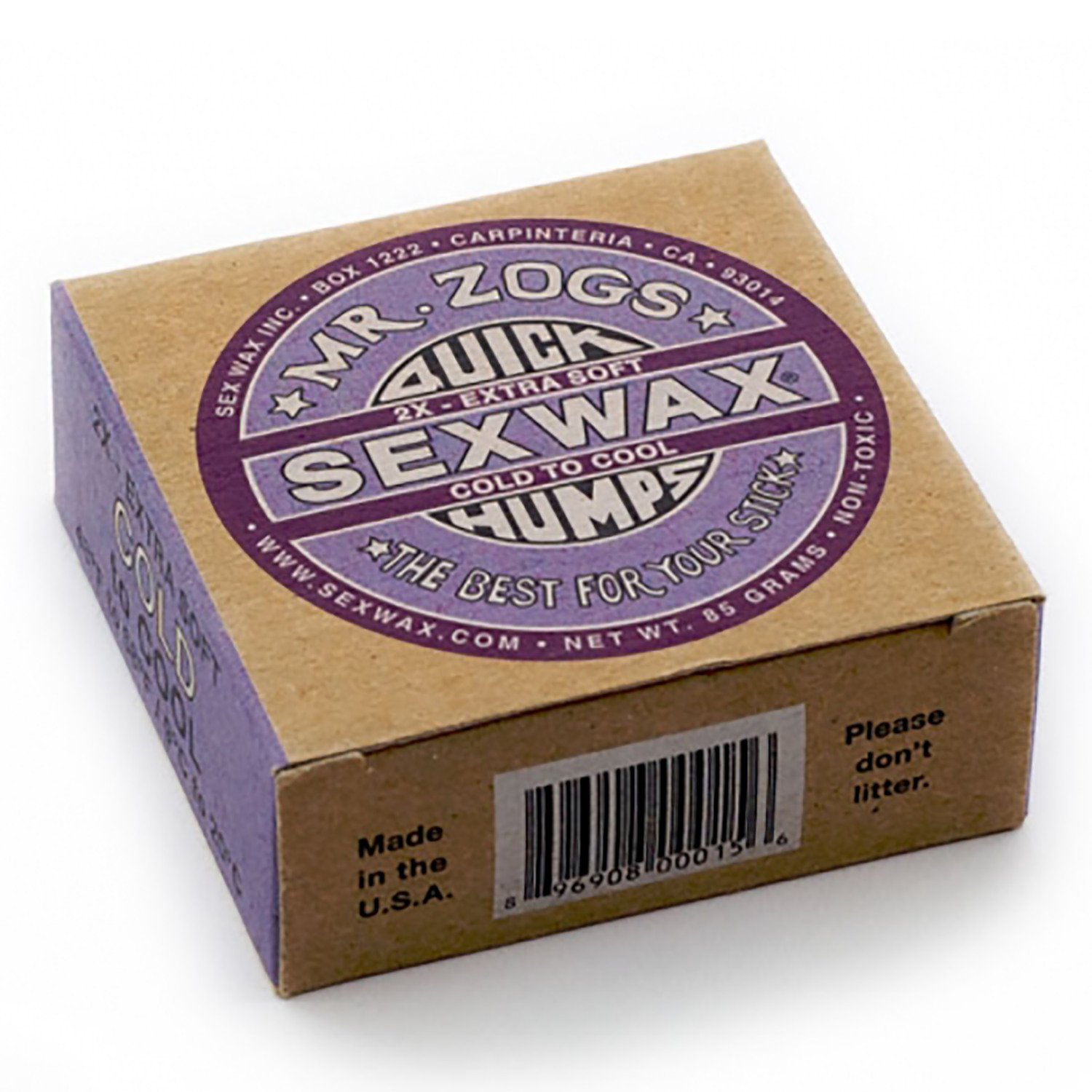 Sex Wax Surf Quick Jorobas morado Extra Suave