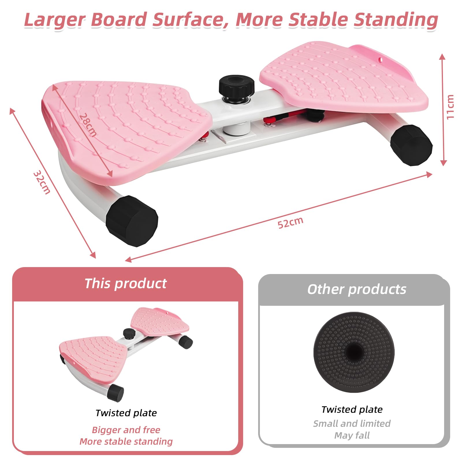 Twist Disc Board, maszyna do skręcania talii, stół do ćwiczeń brzucha dla kobiet Waist Whisper