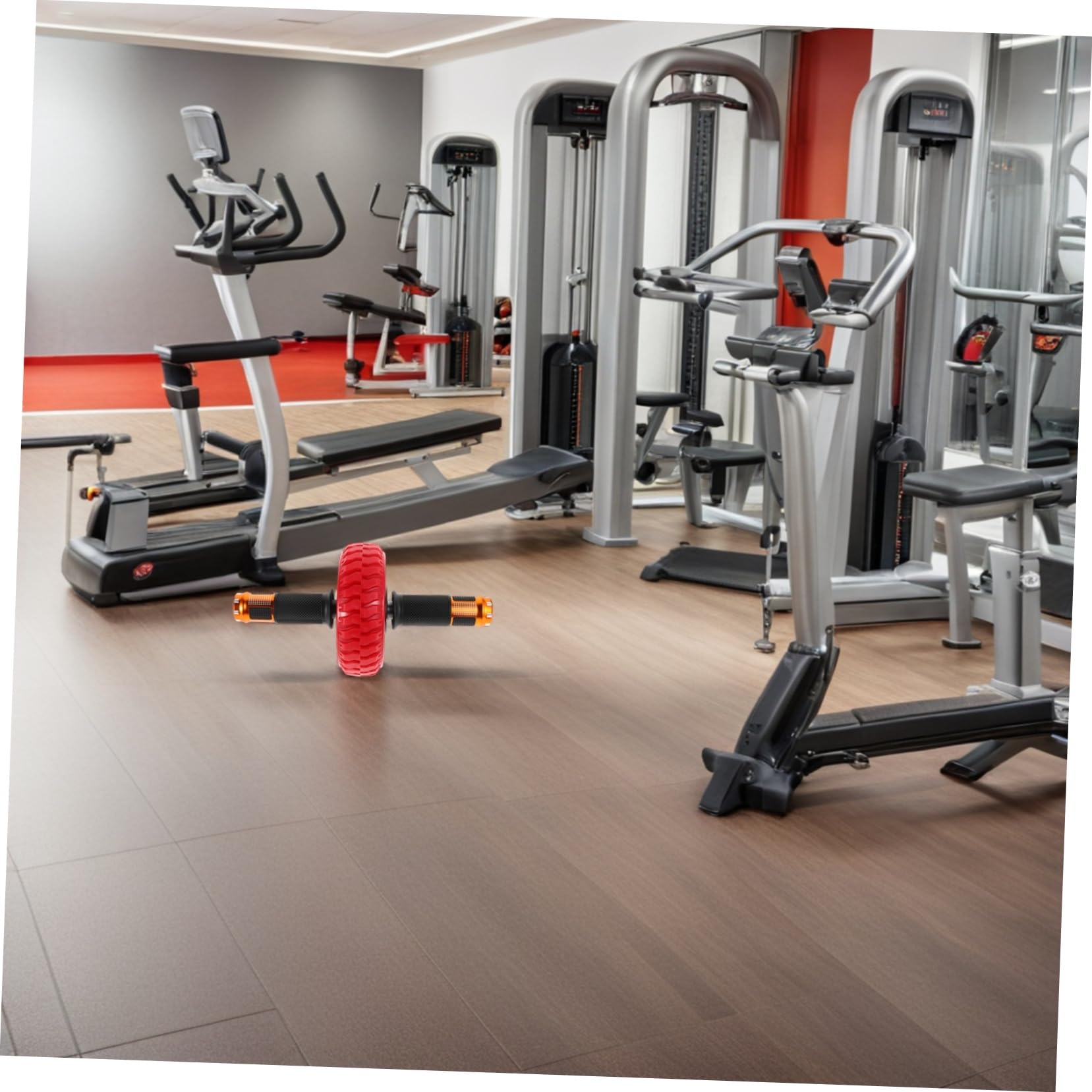 Anneome Trening Mięśni Brzuszny Roller Do Ćwiczeń Brzusznych Ab Wałk Roller Wielofunkcyjny Sprzęt Fitness Do Domu I Biura