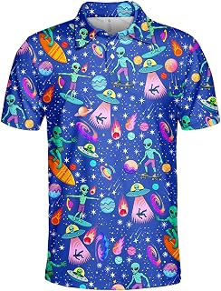 Bigfoot Golf Polo Shirts for Men, Bigfoot Sasquatch Golf Players, Men Polo Golf Shirt Short Sleeve