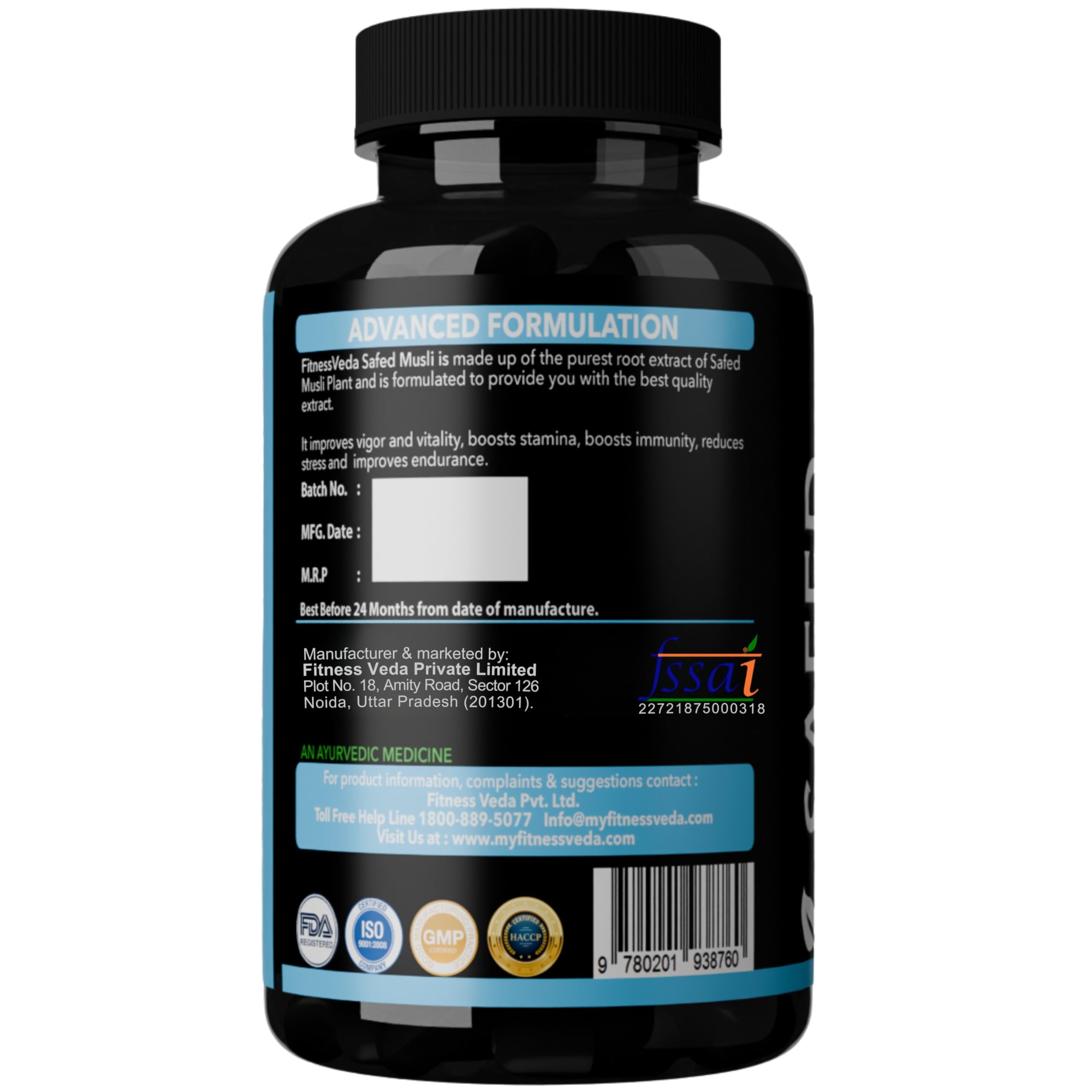 safed musli and nac + capsules