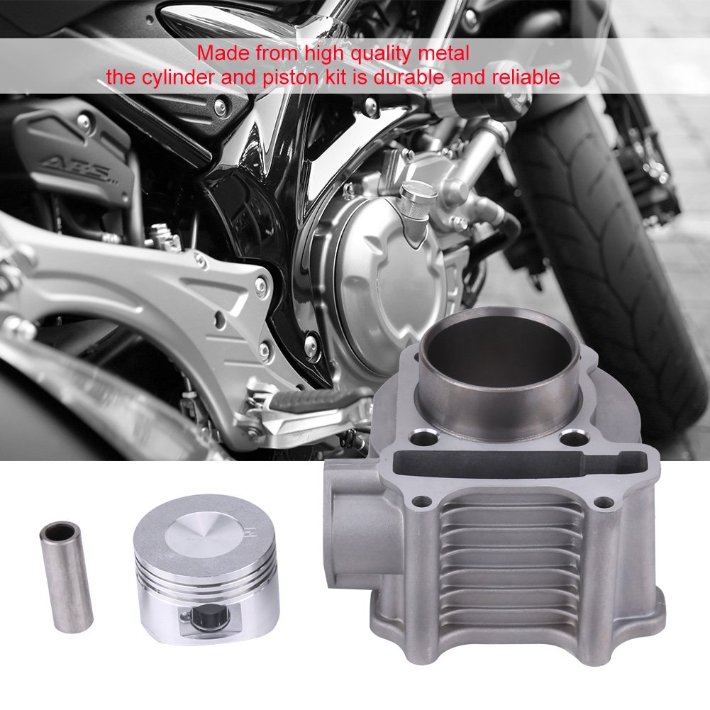Kit De Cilindro Para Motor De Moto 52 4mm Cilindro Pistón Y Juntas Compatible Con GY6 152QMI Repuesto Aftermarket Para Motocicletas