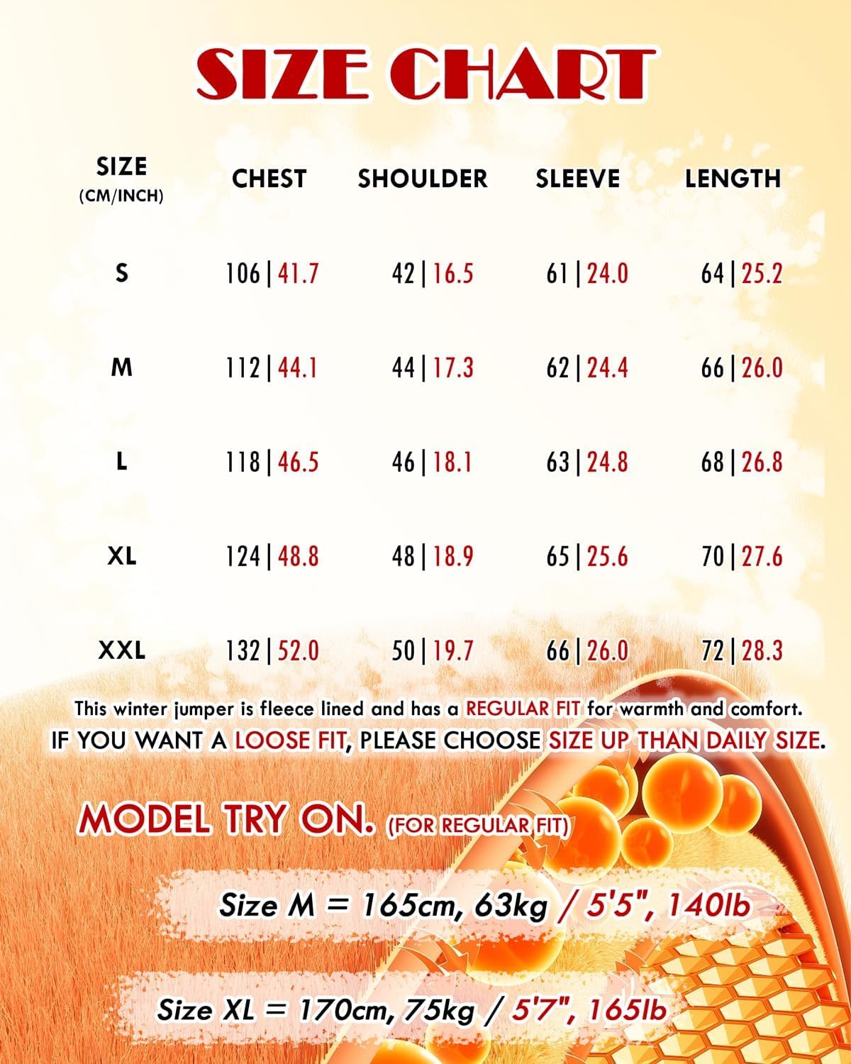 Women's Fleece Sherpa Lined Sweatshirts Crewneck Warm Winter Pullover Long Sleeve Tops - Image 5