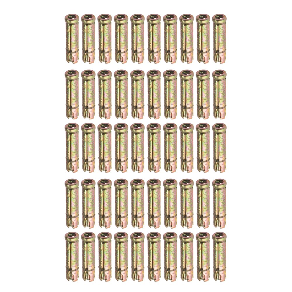 Size M8 Shield Only Heavy Duty Wall Anchor - 50 Pack