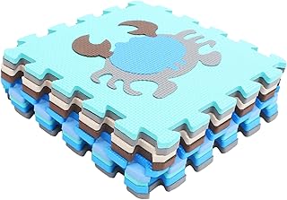 TOYANDONA Tapete De Chão Para Exercícios 9 Peças Tapete Para Brincar De Bebê Tapete Gatear De Quebra-Cabeça Tapete Para Engatinhar Telhas De Espuma De Ioga Tapete Para Engatinhar