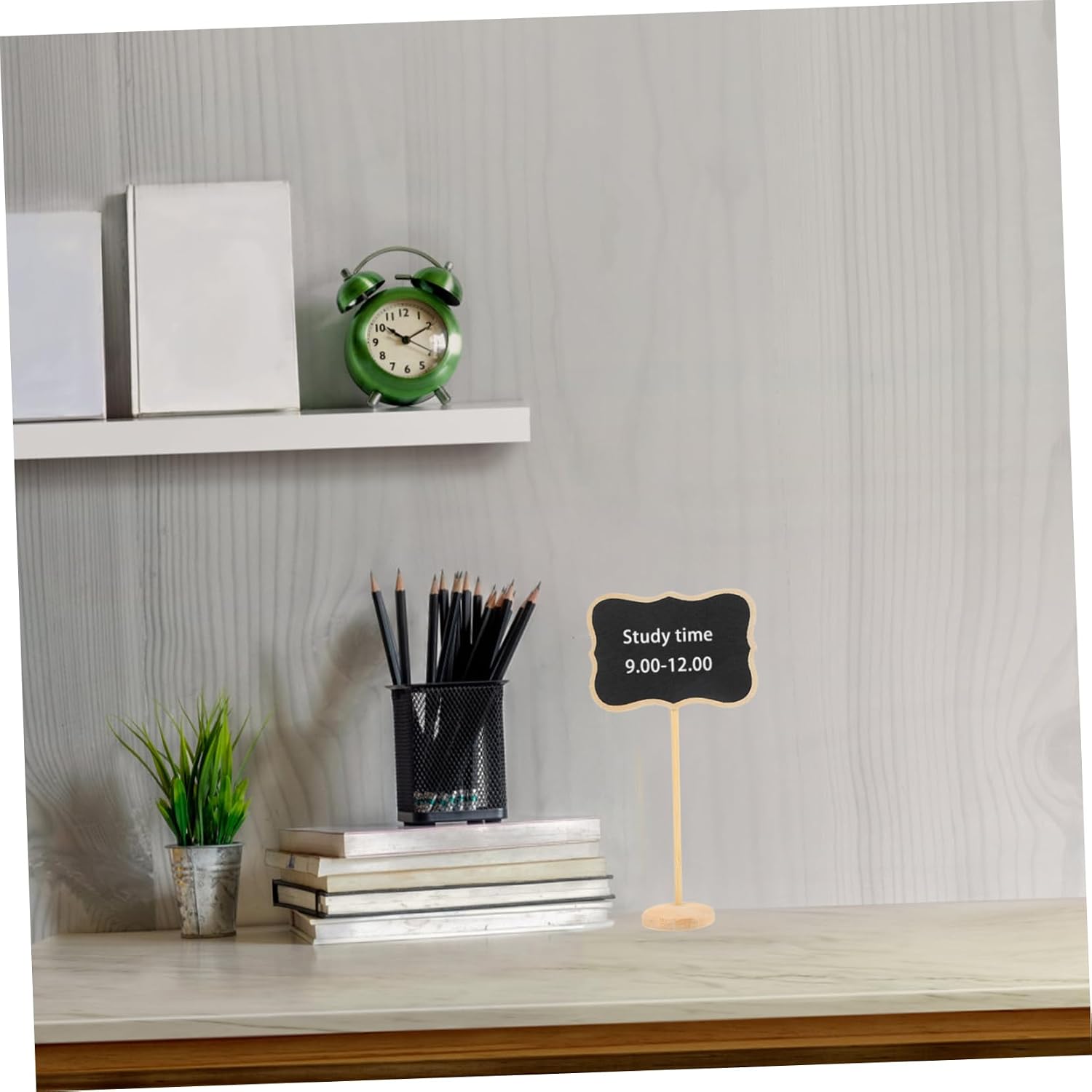 Wooden Message Boards Mini Chalkboard Sign 10pcs for Weddings
