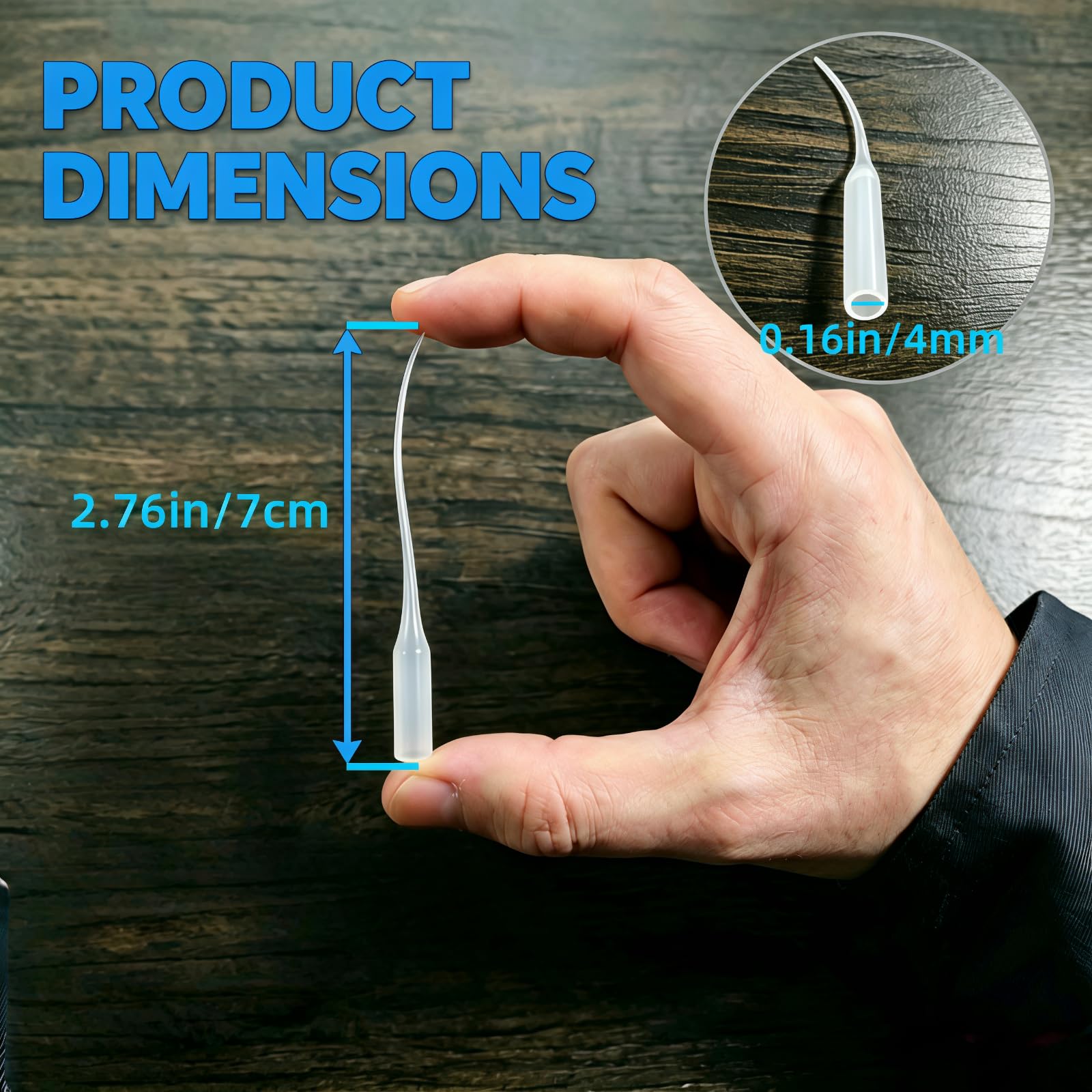 CA Applicator Tips - 200 Precision Glue Tips -2 CA Applicator Tips - 200 Precision Glue Tips -2