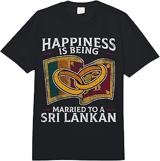Sri Lankan Wedding Sri Lanka Heritage Roots Flag Married Comfort Colors Adult Heavyweight T-Shirt