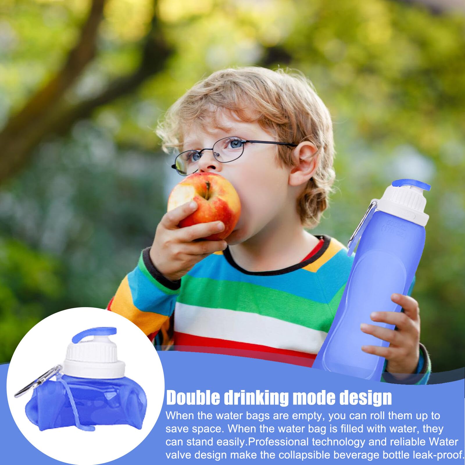 Bottiglie pieghevoli in silicone: pratiche per lo sport e l’outdoor