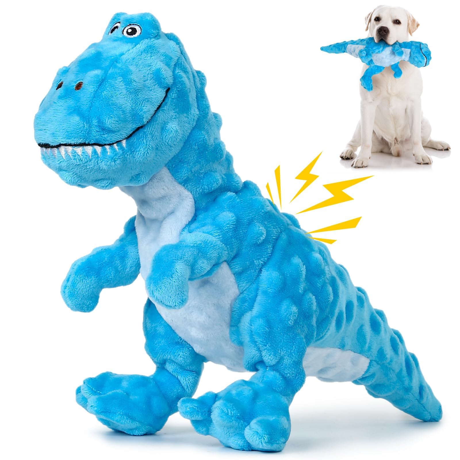 IOKHEIRA Juguetes para Perros Que Chillan, Juguete De Peluche para Perros, Juguetes Interactivos para Perros para Juegos De Tira Y Afloja, Adecuados para Cachorros, Perros Medianos Y Grandes