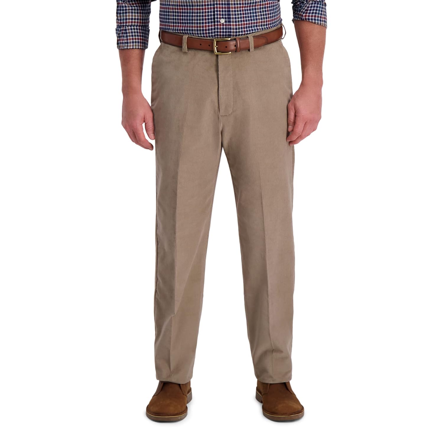 Haggar Mens Premium Stretch Corduroy Classic Fit Pant