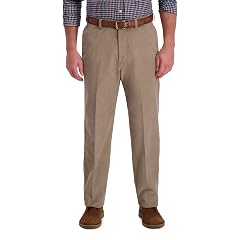 Haggar Mens Premium Stretch Corduroy Classic Fit Pant