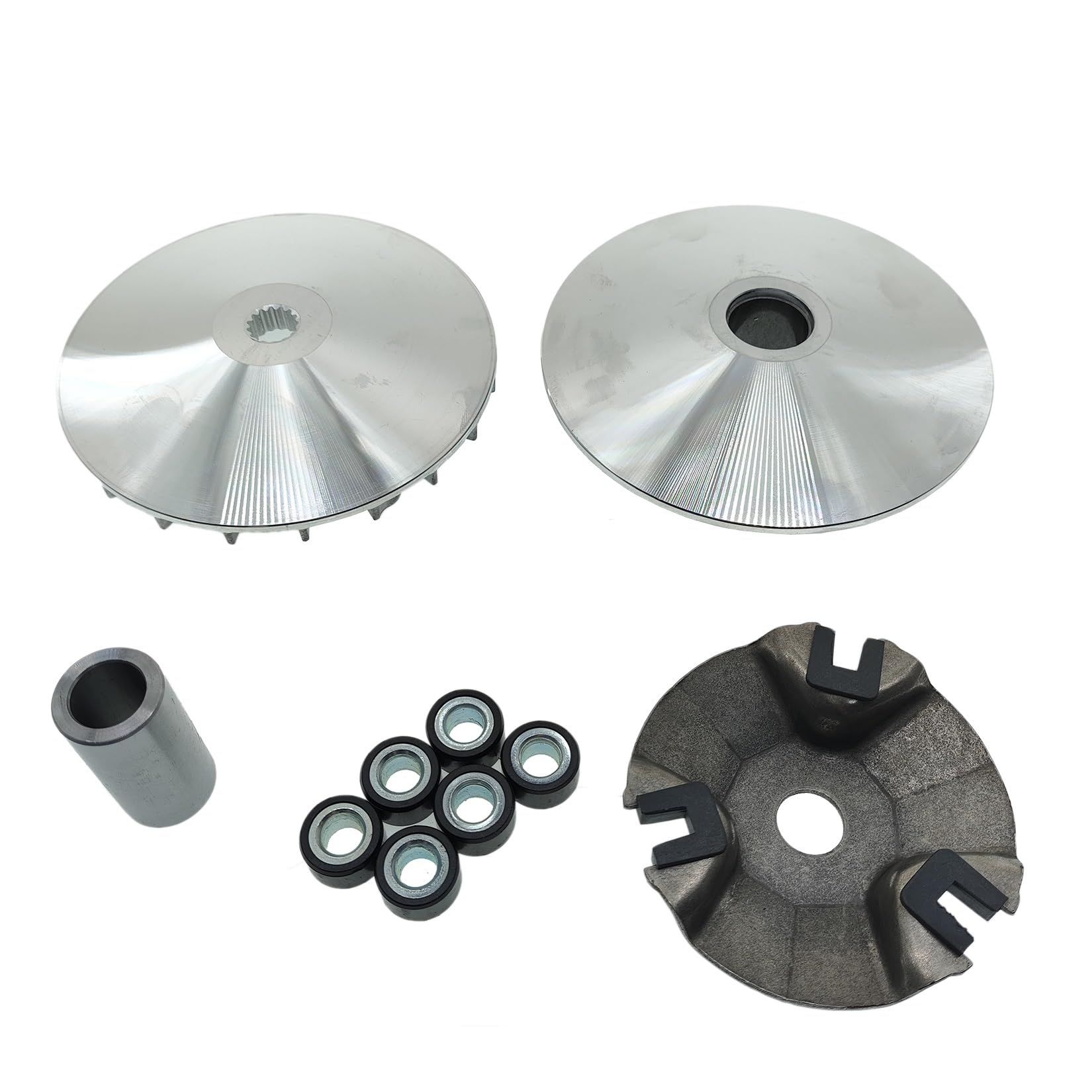 Variador para NMAX125 NMAX150 NMAX155 XMAX125 MBK OCITO N-MAX NMAX Xmax TRICITY 125 155, Rodillo de Montaje polea Facial | One Set