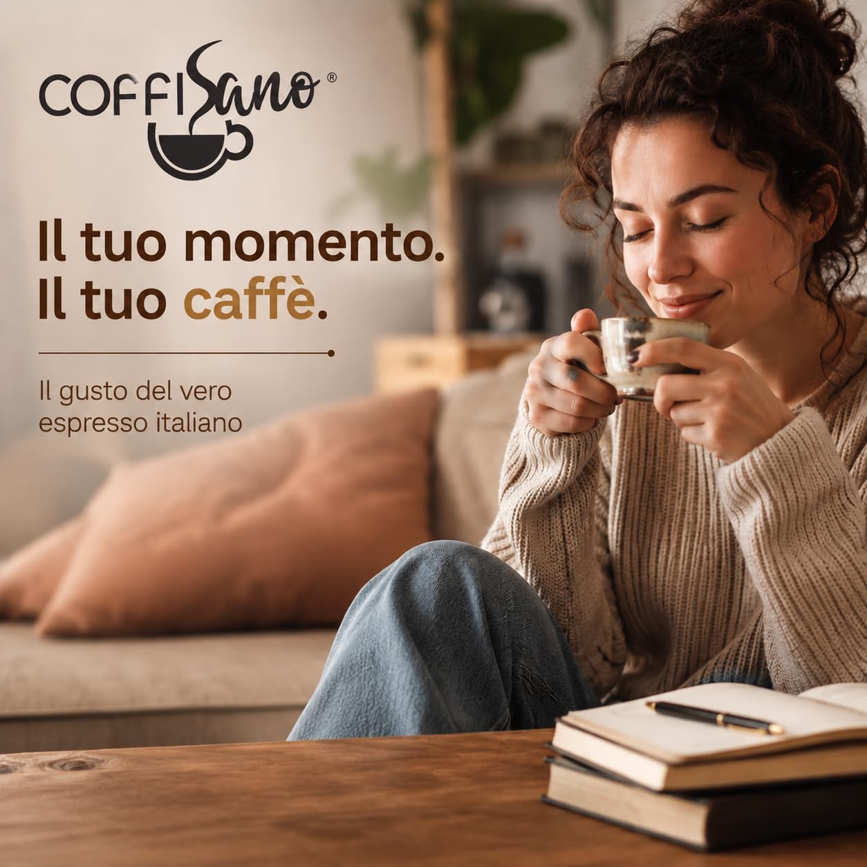 COFFISANO 150 Cialde Miscela Palermo Caffe ESE 44 mm in Filtrocarta, 8 g a Cialda, Espresso Italiano Intenso e Corposo, Bustine Monodose, Tostato in Italia (Confezione da 4)