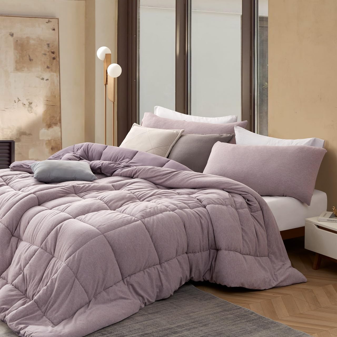 Byourbed Coma Livin - Coma Inducer® Oversized King Comforter - Purple Sunset Pink