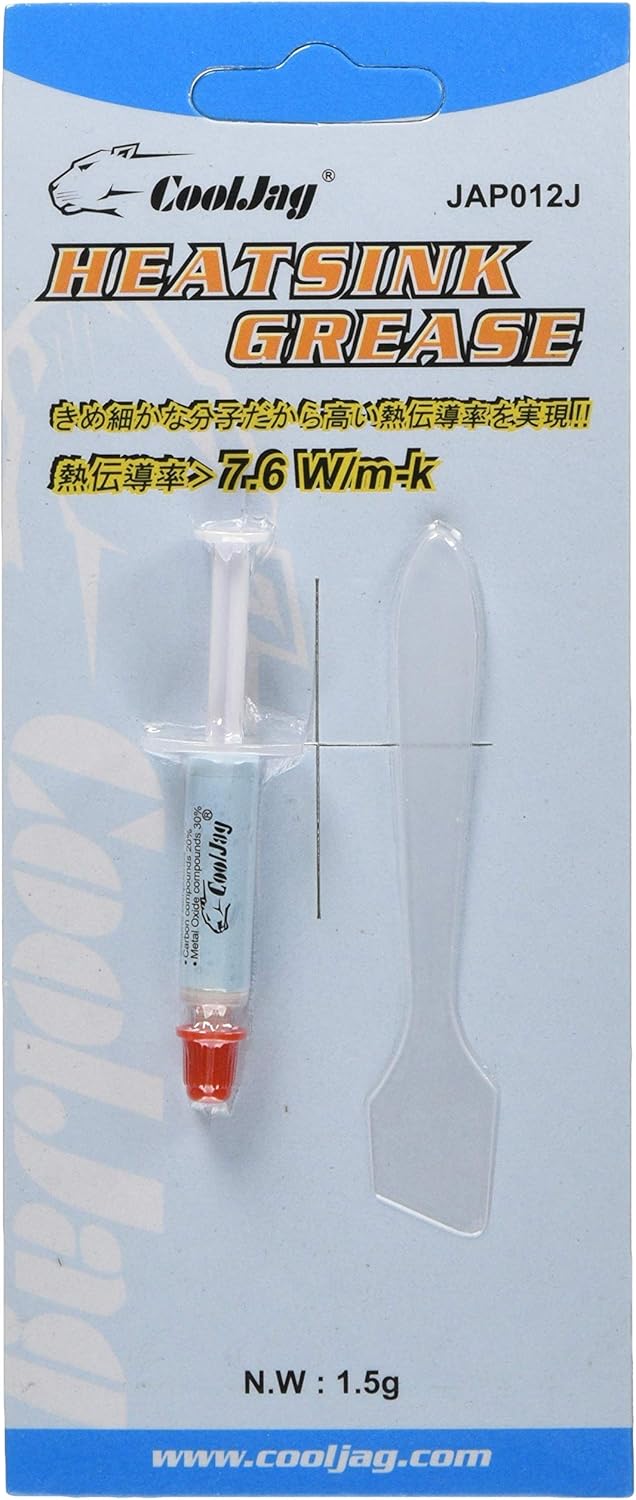 Wide Work CoolJag-Ultra Fine Particle Grease Thermal Conductivity 7.6W / m ･ K