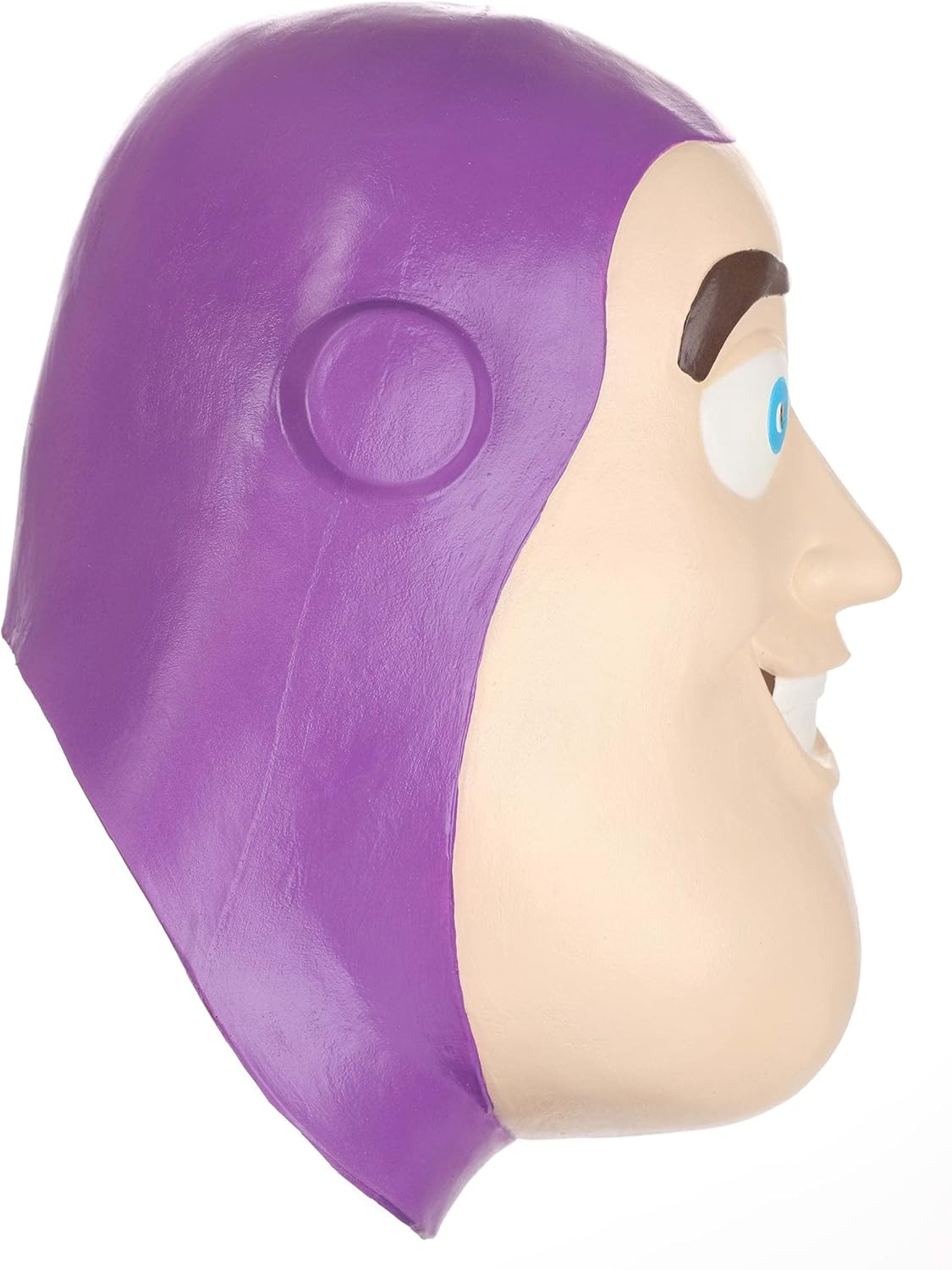 Disney Buzz Lightyear Toy Latex Mask for Adults - Full Head Design, Officially Licensed