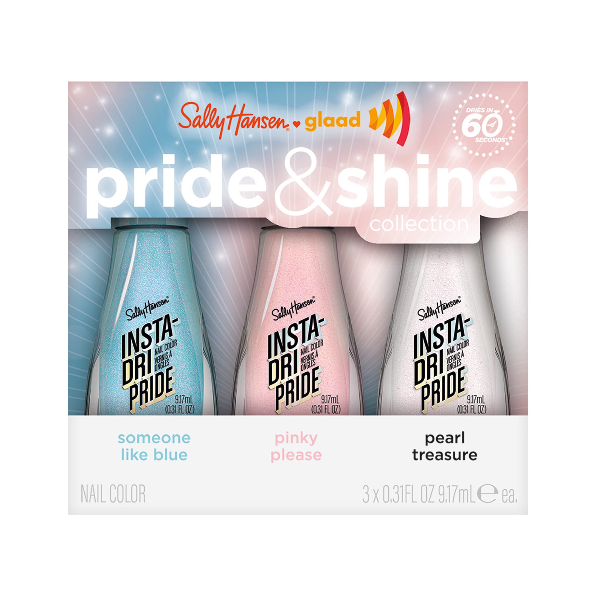 Sally HansenInsta-Dri x GLAAD Transgender Pride Gift Set