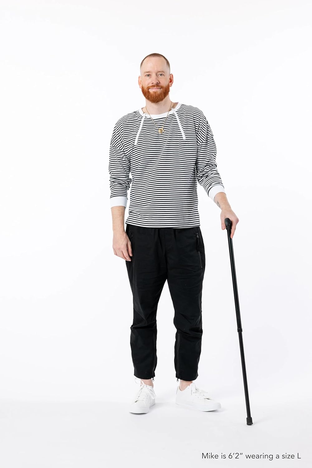 Spoonie Threads Yarn-dye Zip Chest Access Tee