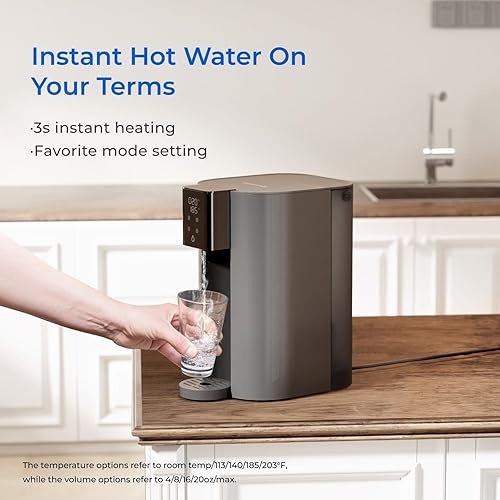 Miniatura 6 de Calor instantáneo Sistema de ósmosis inversa Waterdrop C1-G para encimera, certificado NSFANSI 58 y 372, filtro de agua de ósmosis inversa de 6