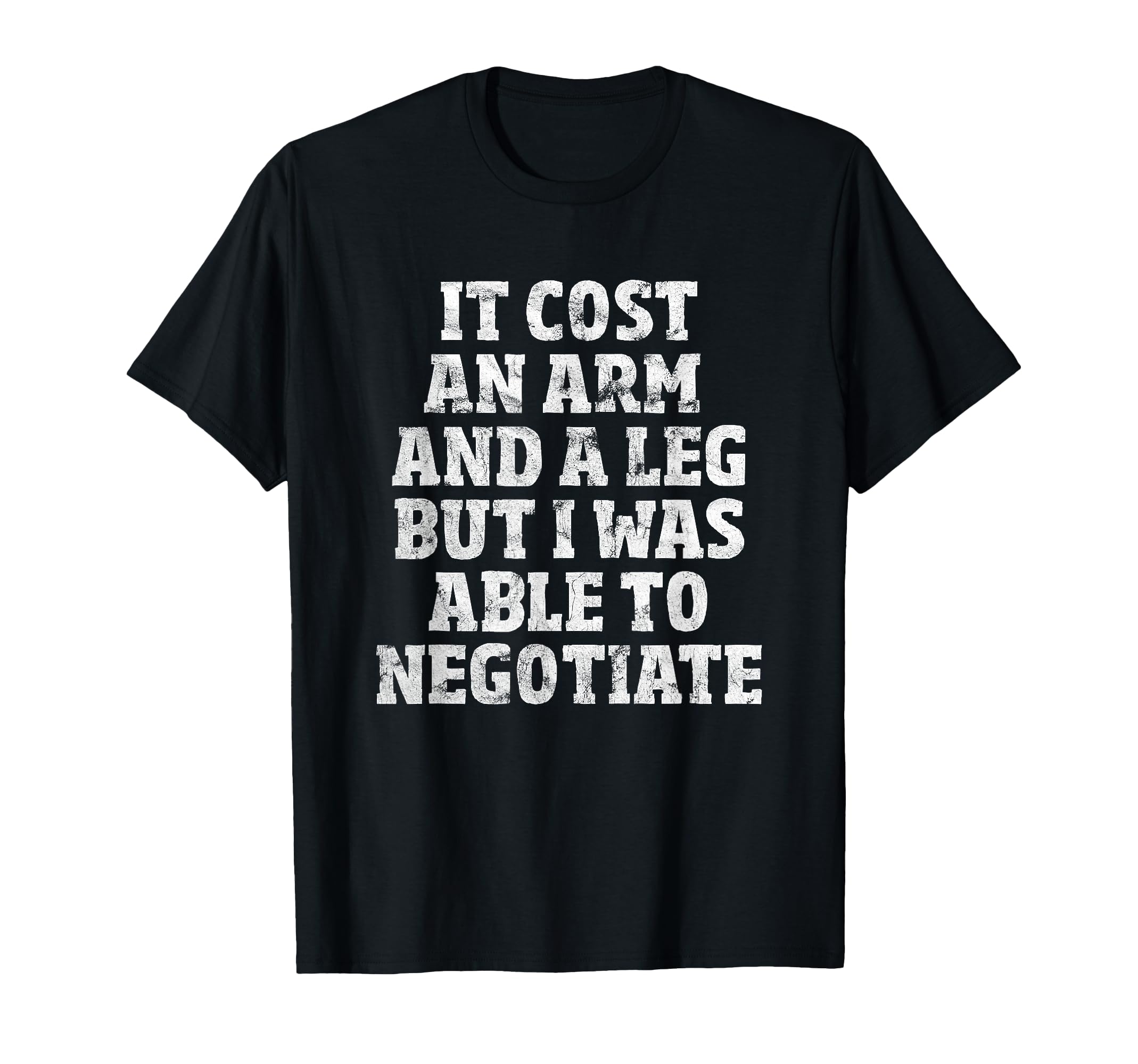 Amputee T-Shirt: Able To Negotiate Funny Leg Amputee Shirt T-Shirt