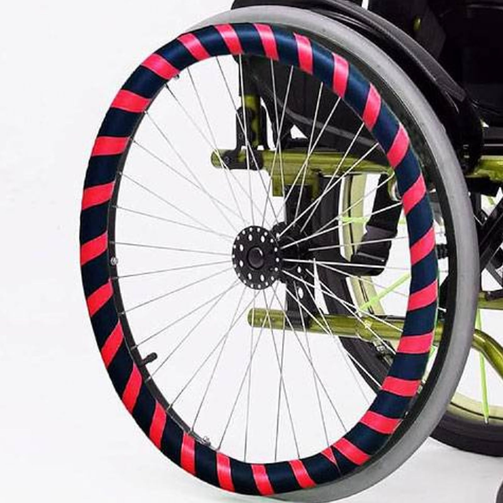 Fundas Aros Sillas De Ruedas,Cubiertas Borde Silla Ruedas,Resistente Al Desgaste,A La Suciedad,para Llantas De para Sillas De Ruedas De 20 22 24 Pulgadas