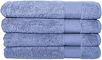 Vista 52 de Hencely Juego de 2 toallas de mano de lujo (16 x 28 pulgadas), algodón turco suave, absorbente, de secado rápido, para cara, cuerpo, cocina y baño