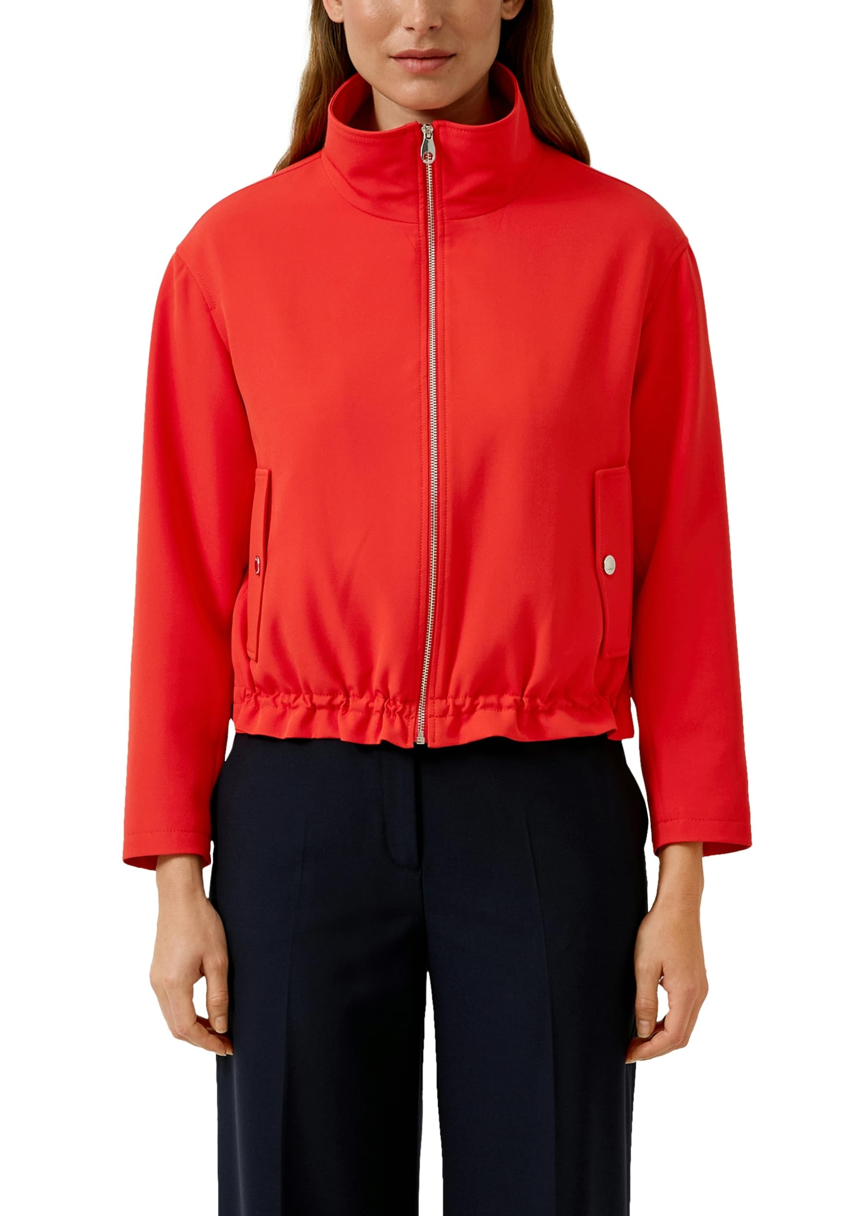 s.Oliver Sportive Jacke im Relaxed Fit mit Stehkragen