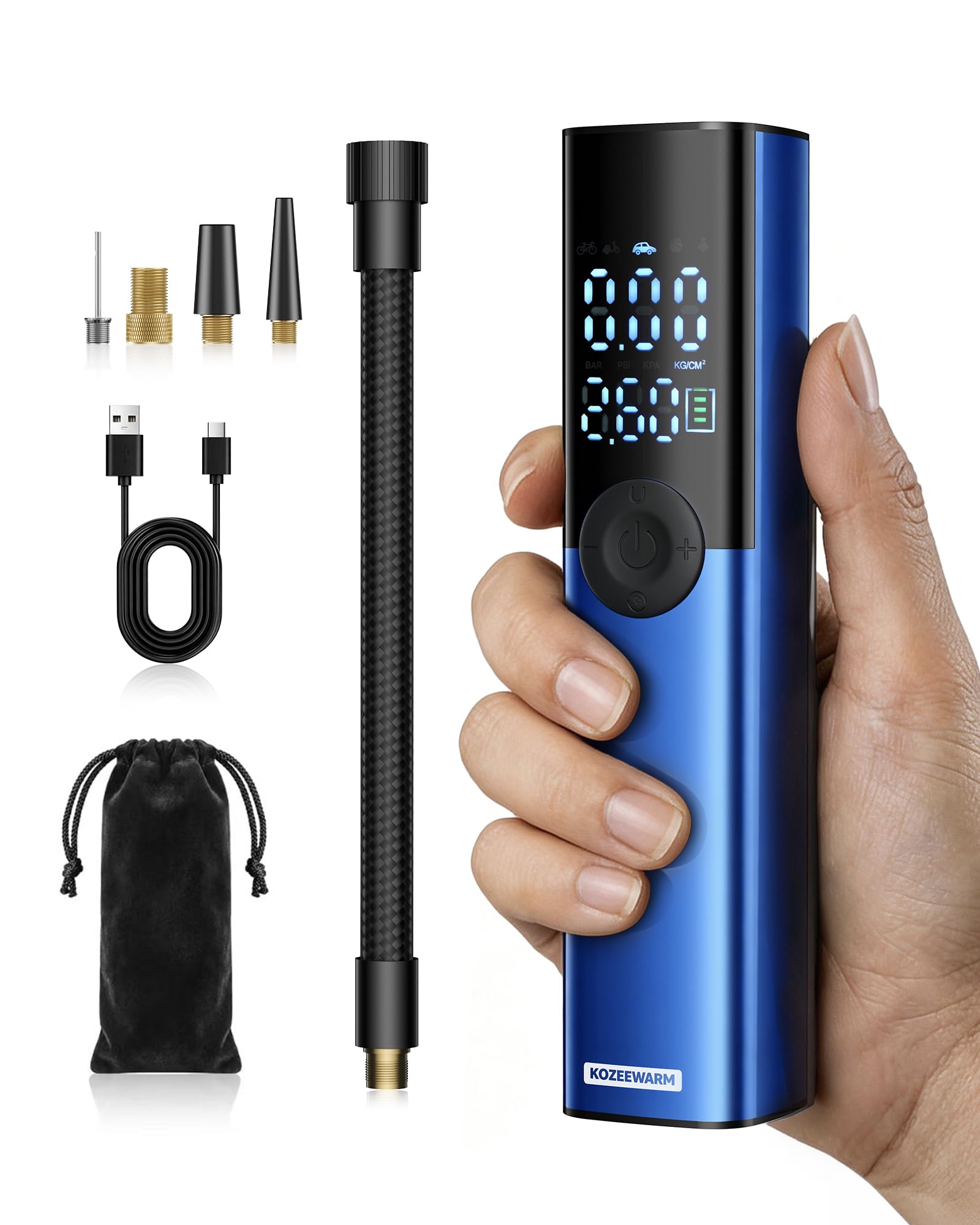 Portable Tire Inflator - Car, Bike & More -1