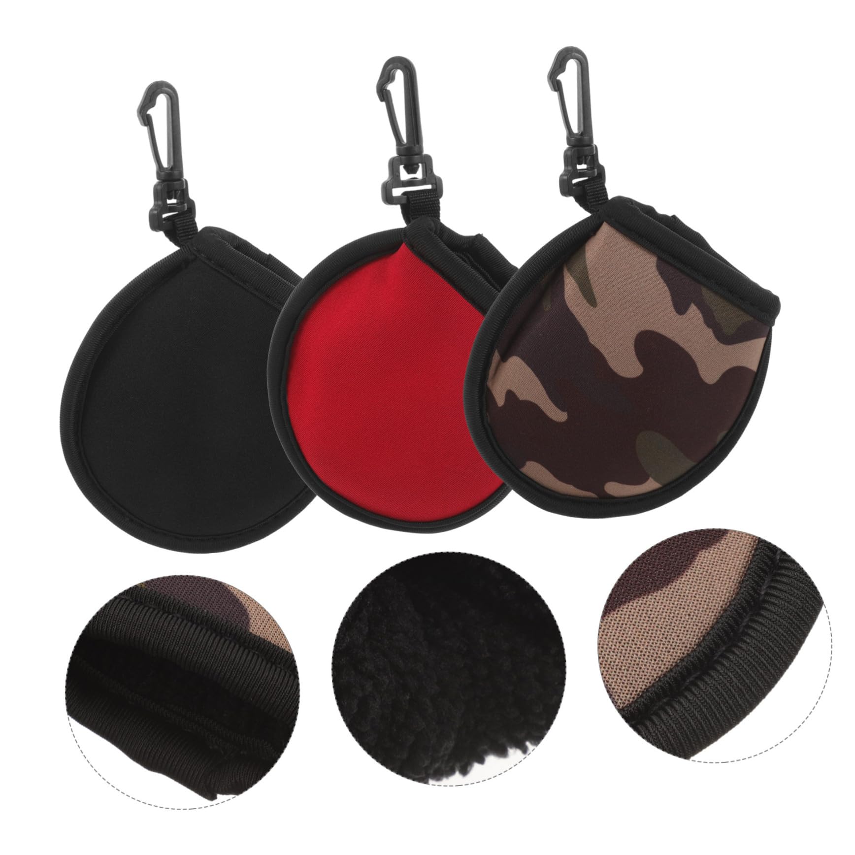 BESPORTBLE Golfzubehör Golfs Ballen Waschbeutel Golfs Ballen Aufbewahrungstasche Leuchtende Golfbälle Reinigungsset Für Golfschläger Golfballreiniger Schutzhülle Für Golf