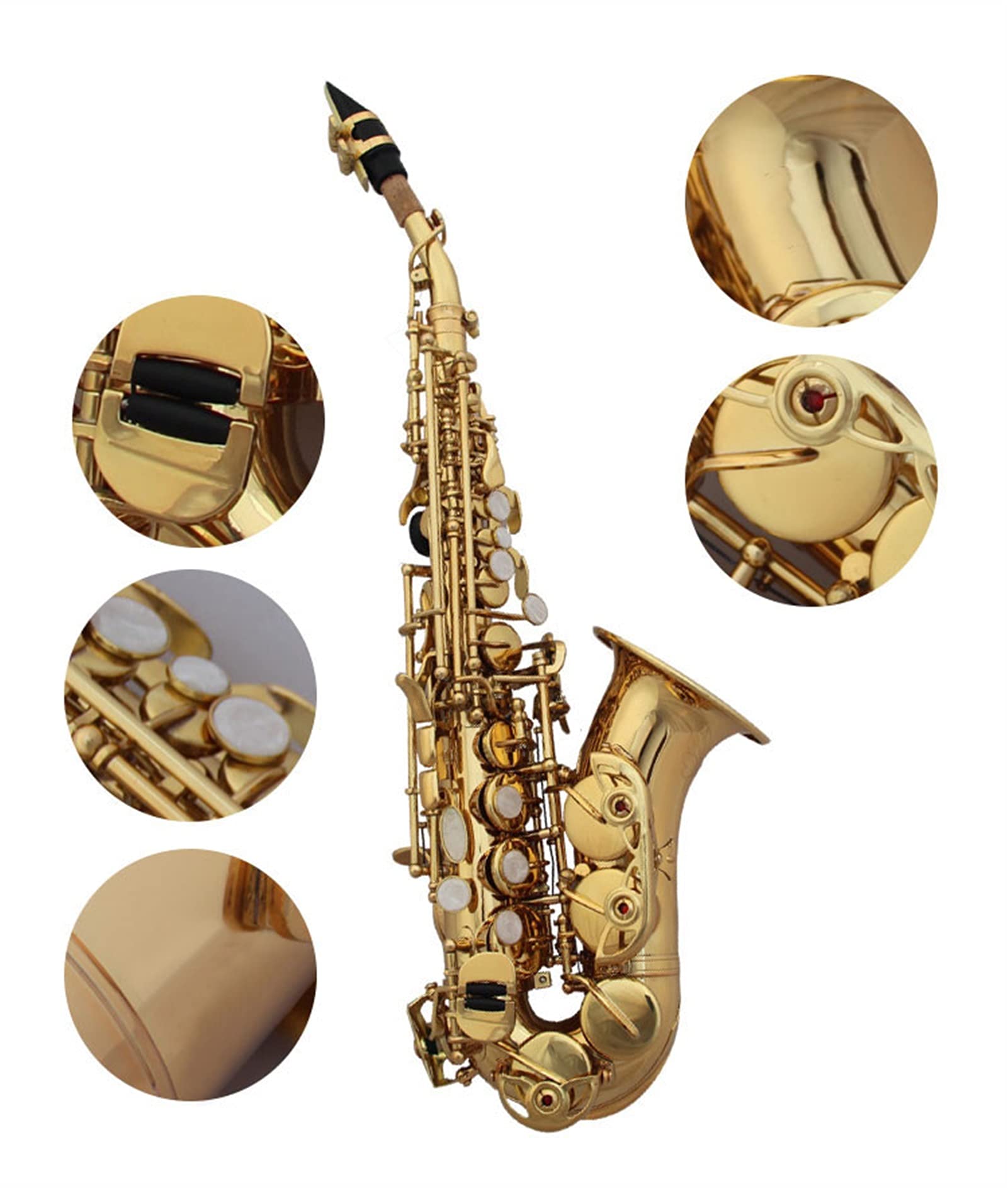 Treela Juego De 3 Instrumentos Musicales, Saxofón, Trompeta Y Cuerno Para Principiantes 3 Instrumentos Musicales De Viento Y Laton Combo Con Treela Juego De 3 Instrumentos Musicales, Saxofón, Trompeta Y Cuerno Para Principiantes 3 Instrumentos Musicales De Viento Y Laton Combo Con