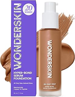 Wonderskin Hyper Bond All-Day Stay Serum Foun...