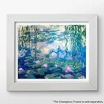 Pintoo Puzzles de puzzle 500 Pièce pour adultes - Monet - Water Lilies, 1916-19 Belle Puzzle en plastique pour la décoration maison Zero Dust Easy Storage [H2443]
